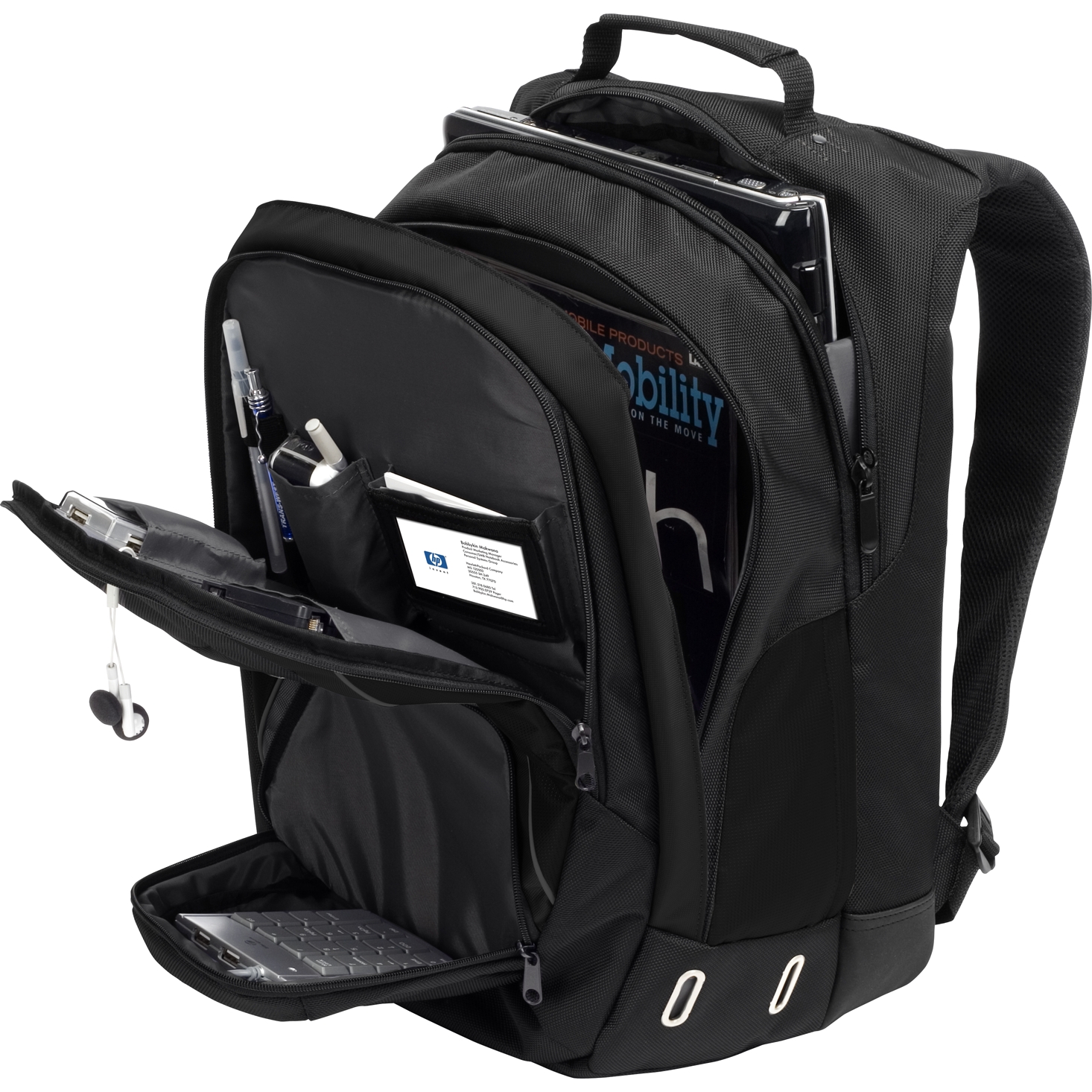 HP Backpack GN073AA Black Backpacks Targus