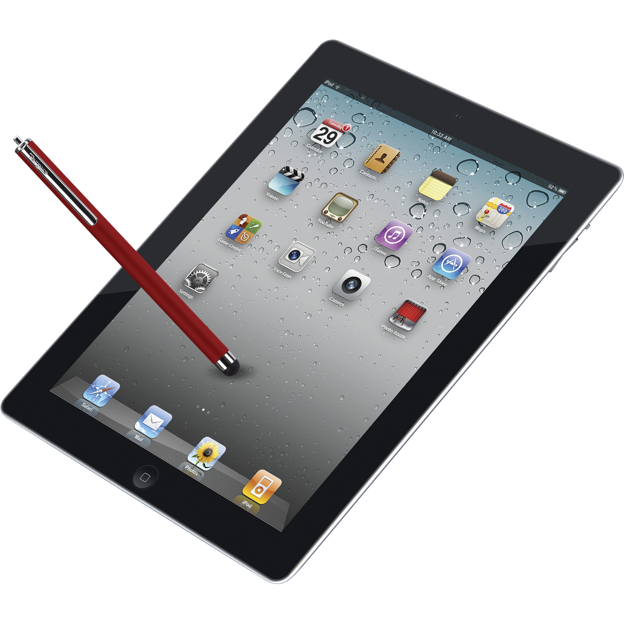 Stylus for iPad Red AMM0101US Stylus Targus