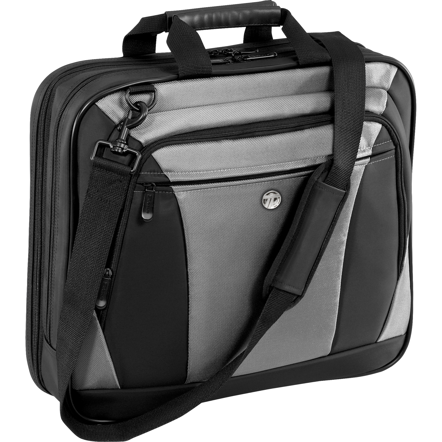 15.6” CityLite Laptop Case - CVR400 - Black/Gray: Briefcases: Targus