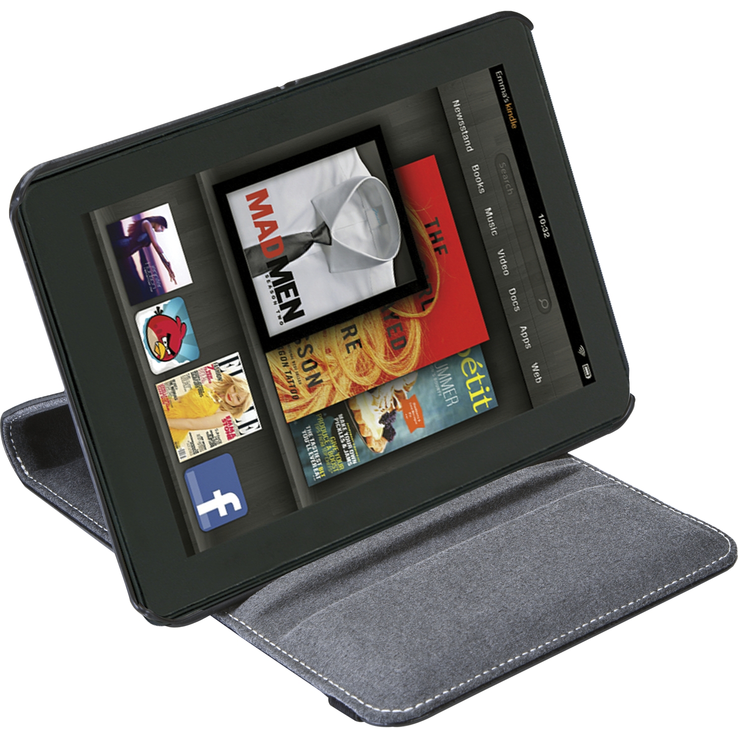 Hard Travel Case For Kindle Fire HD & HDX 7-inch Tablets | Lightweight Nylon Protective Cover
