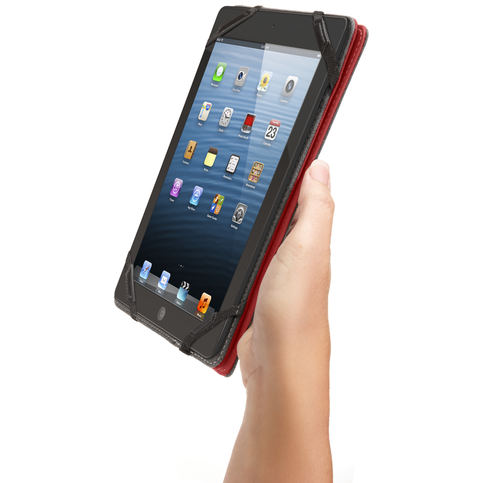 Kickstand Case for iPad mini THZ18401US Red Tablet Cases Targus