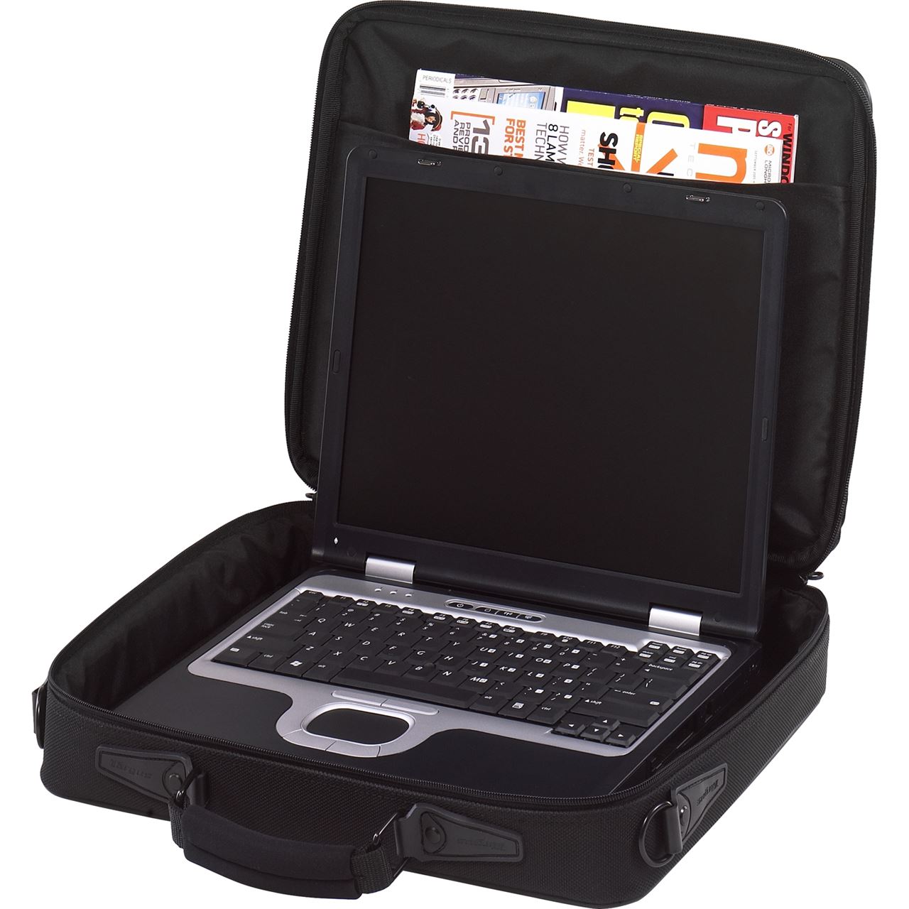 15.4" Premiere Laptop Case - TVR300 - Black: Briefcases ...