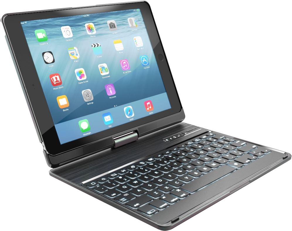 VersaType™ 4-in-1 Keyboard Case with Power Bank & Backlit Keys for iPad