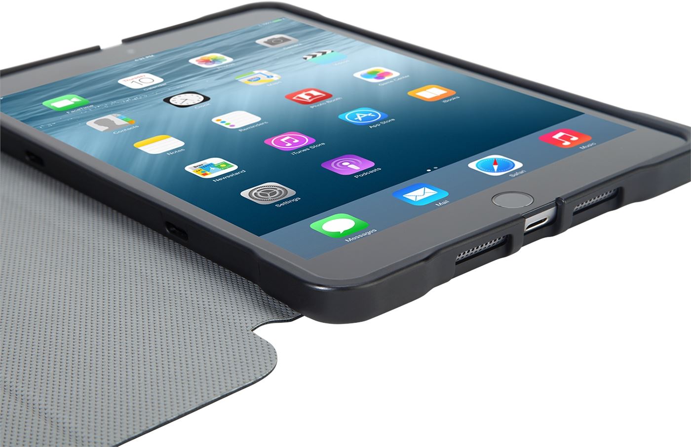 3D Protection Case for iPad Mini 4, 3, 2, iPad Mini THZ595GL Black