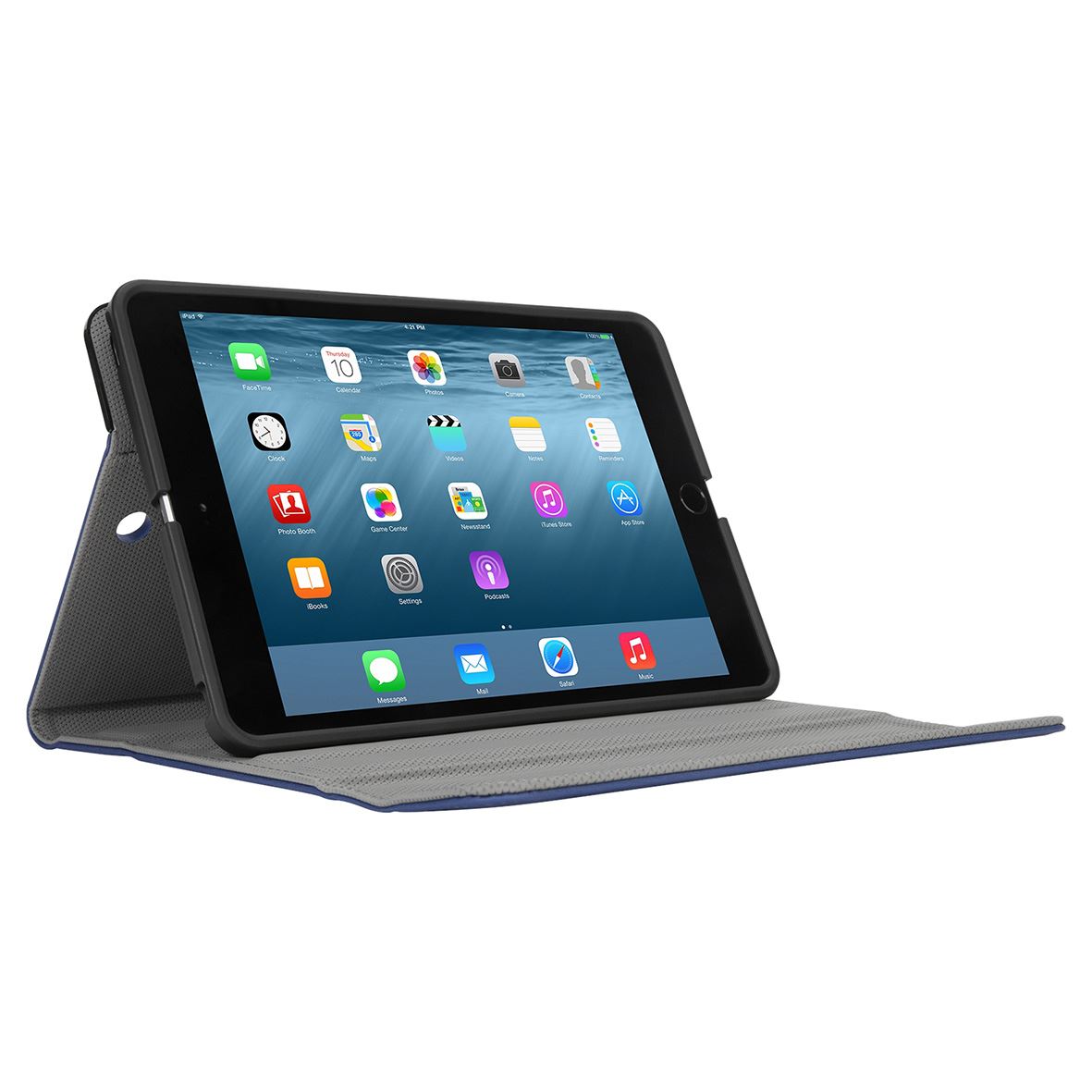 Versavu™ Slim iPad mini 4,3,2,1 Rotating Stand Case Blue