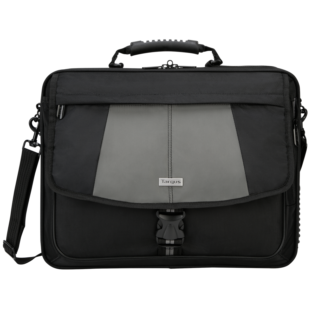 17” Blacktop Deluxe Laptop Case w/ Dome Protection - CPT401DUS - Black/Gray: Briefcases: Targus