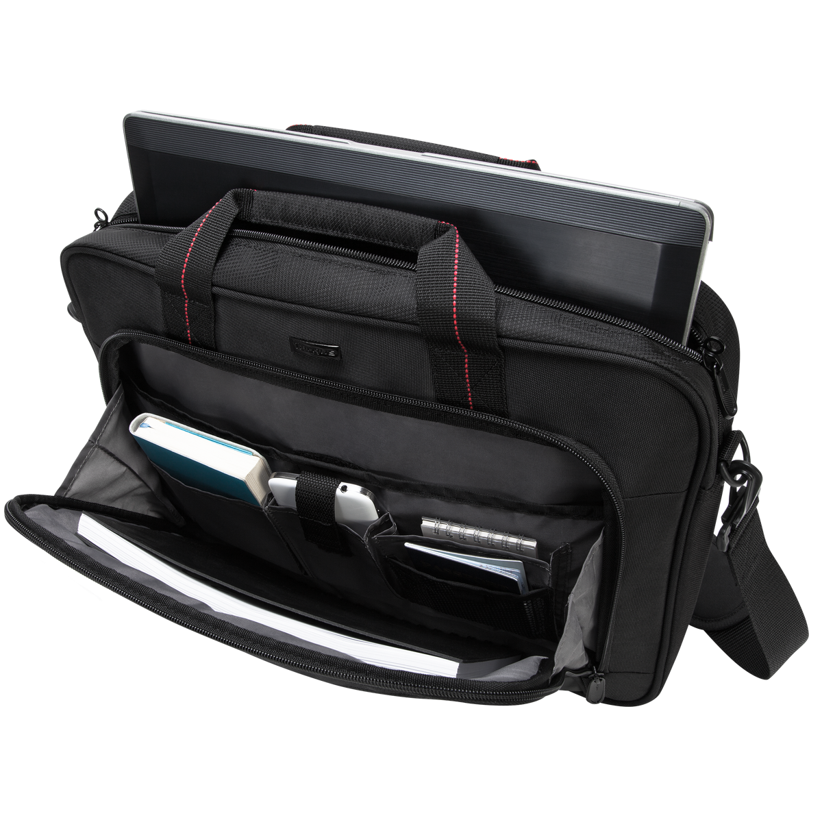 15.6" Classic Slim Briefcase TCT027US Black Briefcases Targus