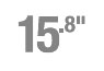 Fits up to 15.8-inch Laptops