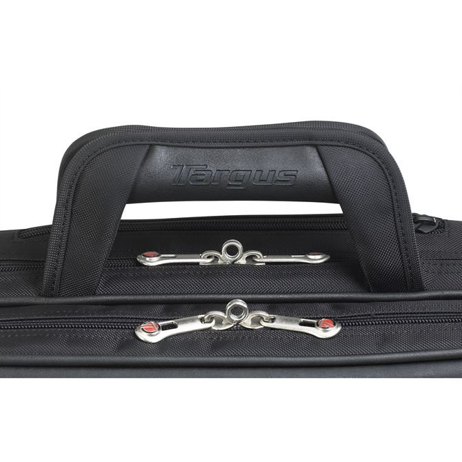 15.4” Trademark Rolling Laptop Case TCR001US Black Rollers Targus