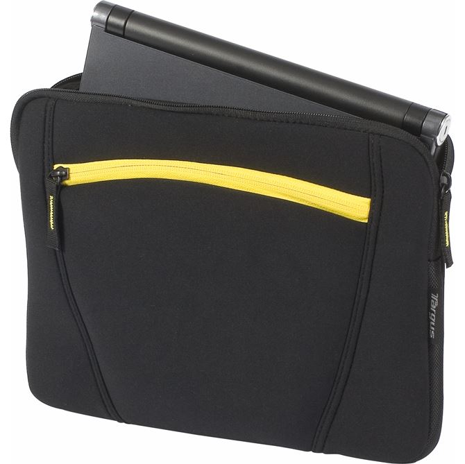 12” Netbook Sleeve with Accessory Pocket TSS125US Black Sleeves