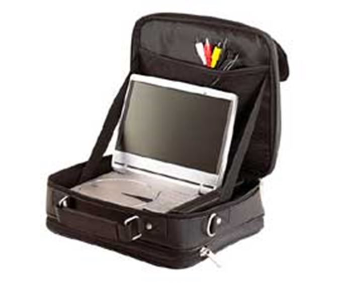 10.3” Leather Portable DVD Player Case