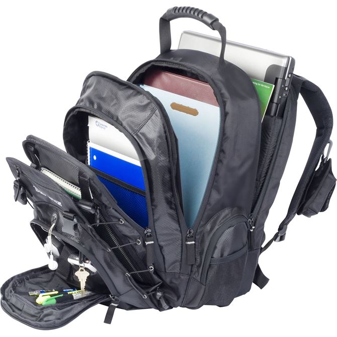 15.4” M1000 Laptop Backpack - RG0322 - Black: Backpacks: Targus