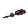 Picture of Targus Compact Blue Trace Mouse - Black/Red