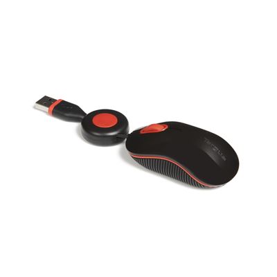 Picture of Targus Compact Blue Trace Mouse - Black/Red