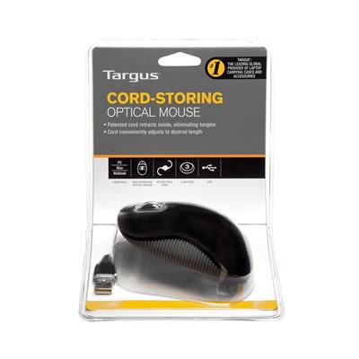 Picture of Targus Cord-Storing Optical Mouse