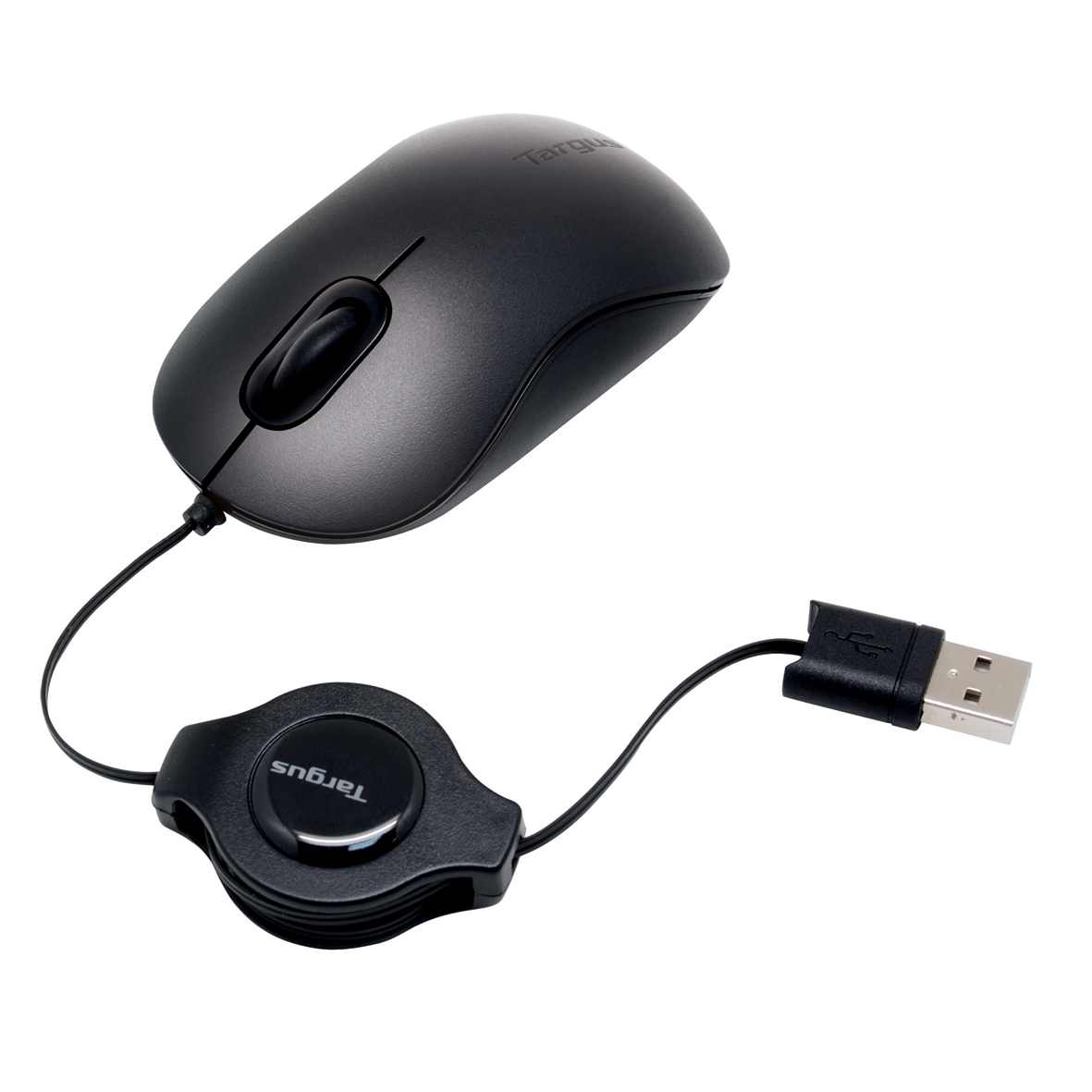 Targus 3 Button Optical USB Laptop Mouse Amu51us Wired for sale