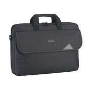 Picture of Intellect 15.6" Topload Laptop Case - Black/Grey