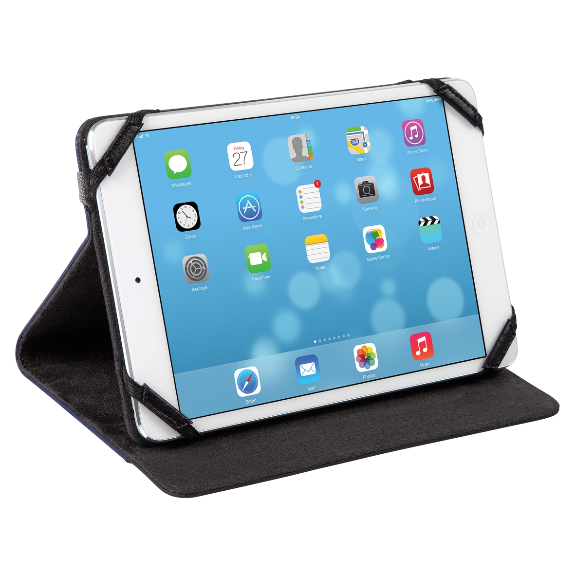 Foliostand™ SupportÉtui pour iPad mini avec écran Retina Bleu/Noir