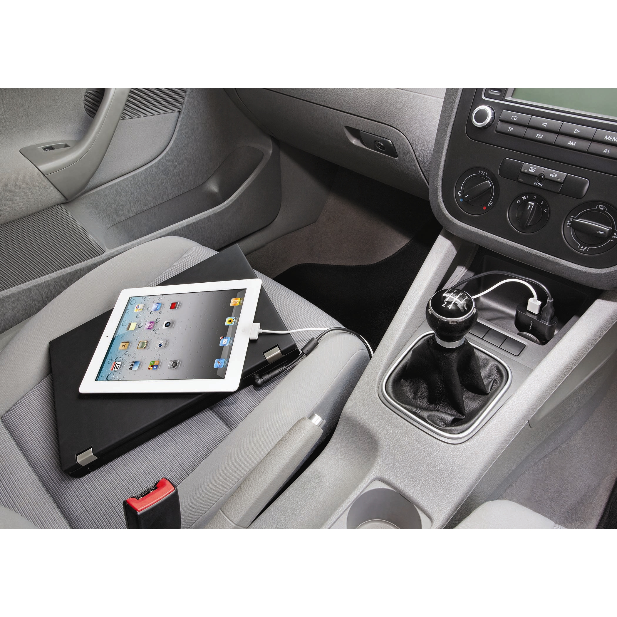 Targus Laptop Car Charger + Phone/Tablet Charge