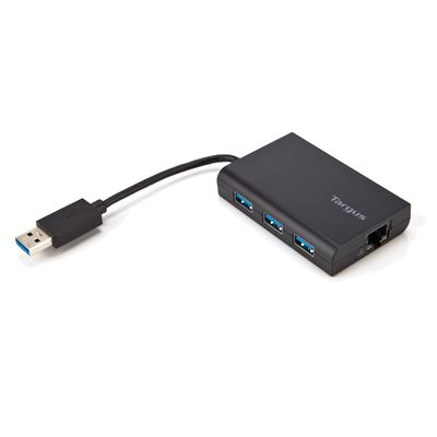 Picture of Targus USB 3.0 Hub With Gigabit Ethernet