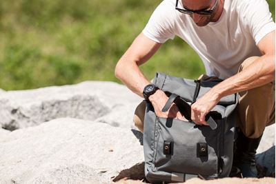 Picture of Geo 15.6" Mojave Laptop Backpack - Grey