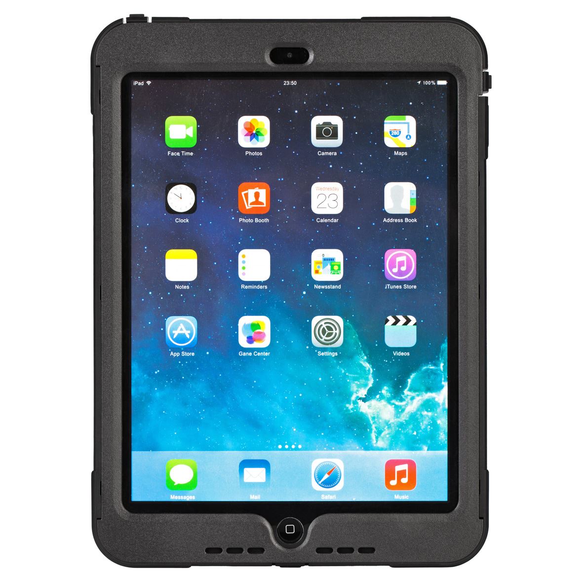 0014540 Safeport Heavy Duty Ipad Air Case With Integrated Stand Black 