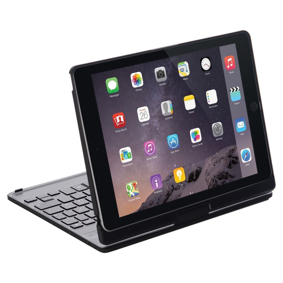 By-product organize heart VersaType™ Hard Shell Keyboard Case (German Layout) for iPad Air 2 & iPad  Air- Black