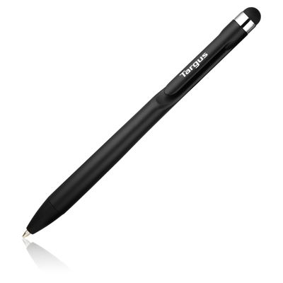 18D 2-IN-1 STYLES with Touchscreen Ballpoint Pen Black ONN