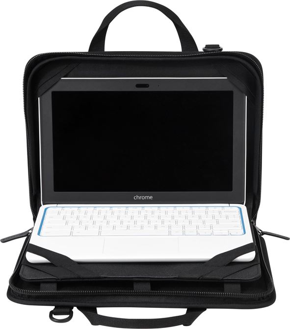 13.3" Rugged Workin Chromebook Case  TKC006  Black Briefcases Targus