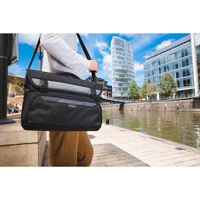 Picture of CityGear 15-17.3" Laptop Messenger - Black