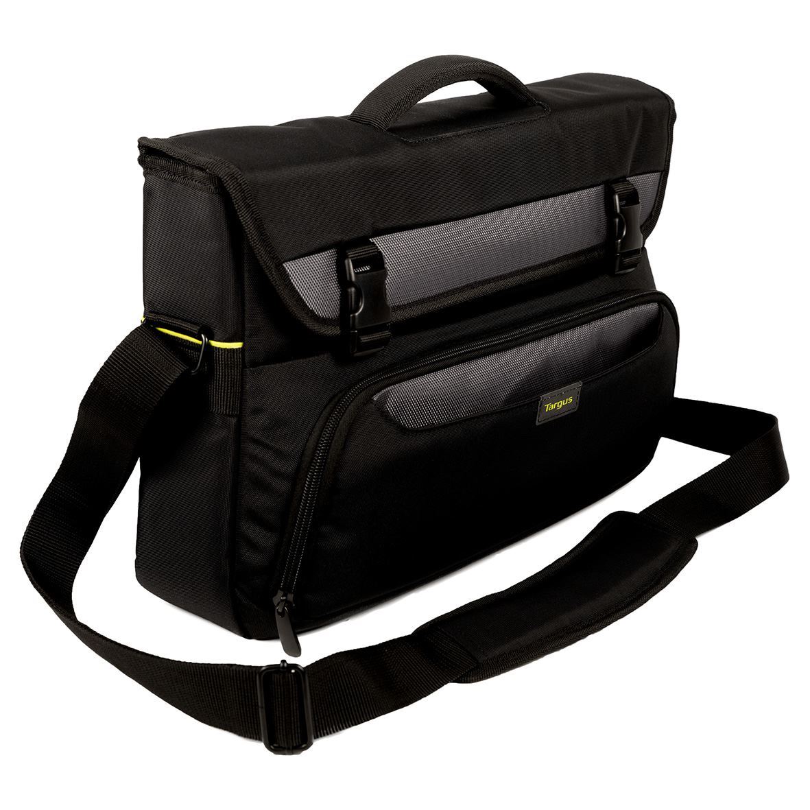 Computer Messenger Bag in Black. BG306 — Alma Mater Design