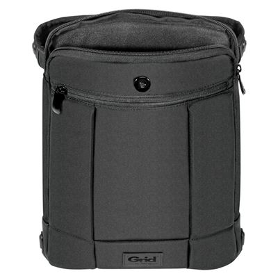 Picture of Grid 12" Vertical Hooded Slipcase - Black