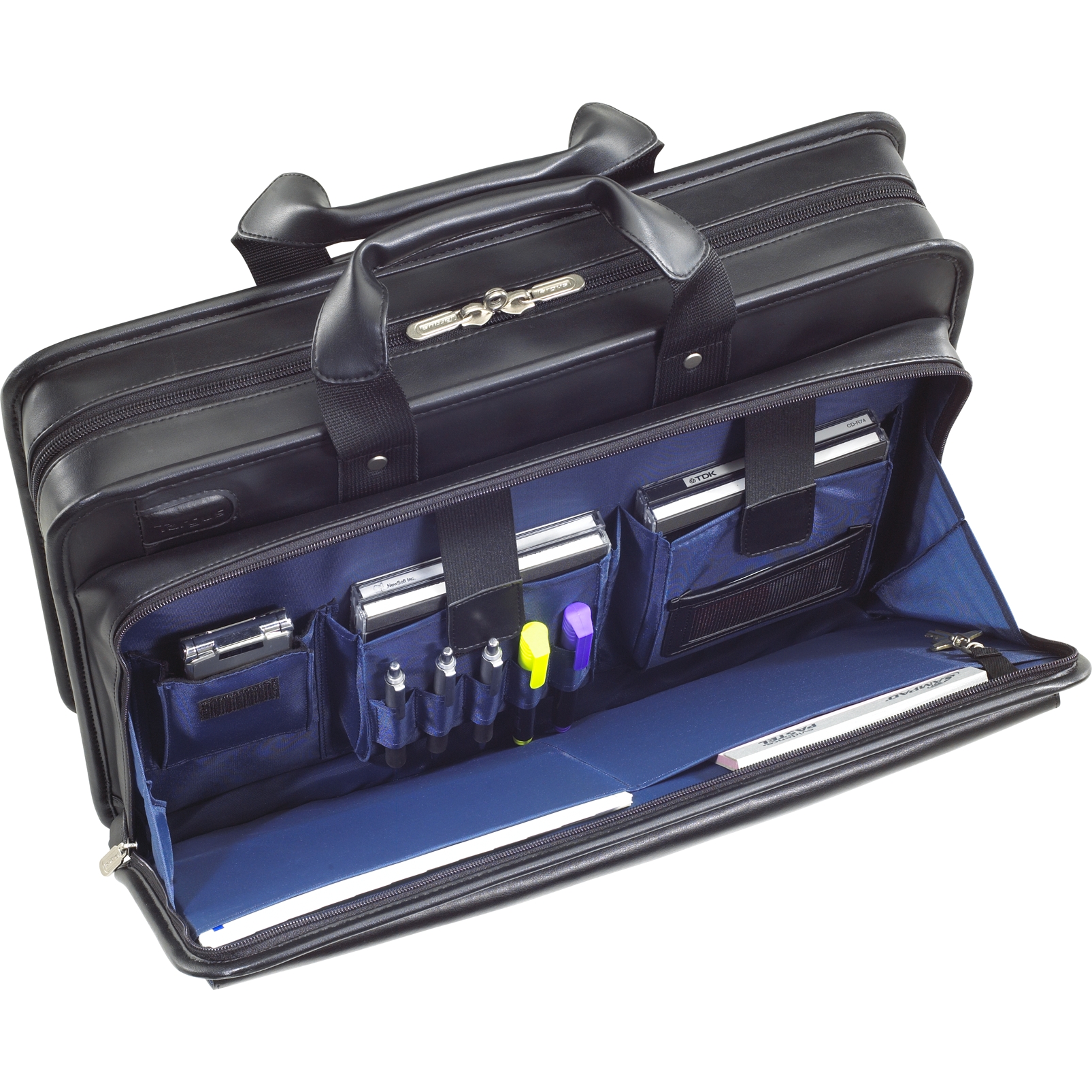 Targus 17 commuter leather laptop case