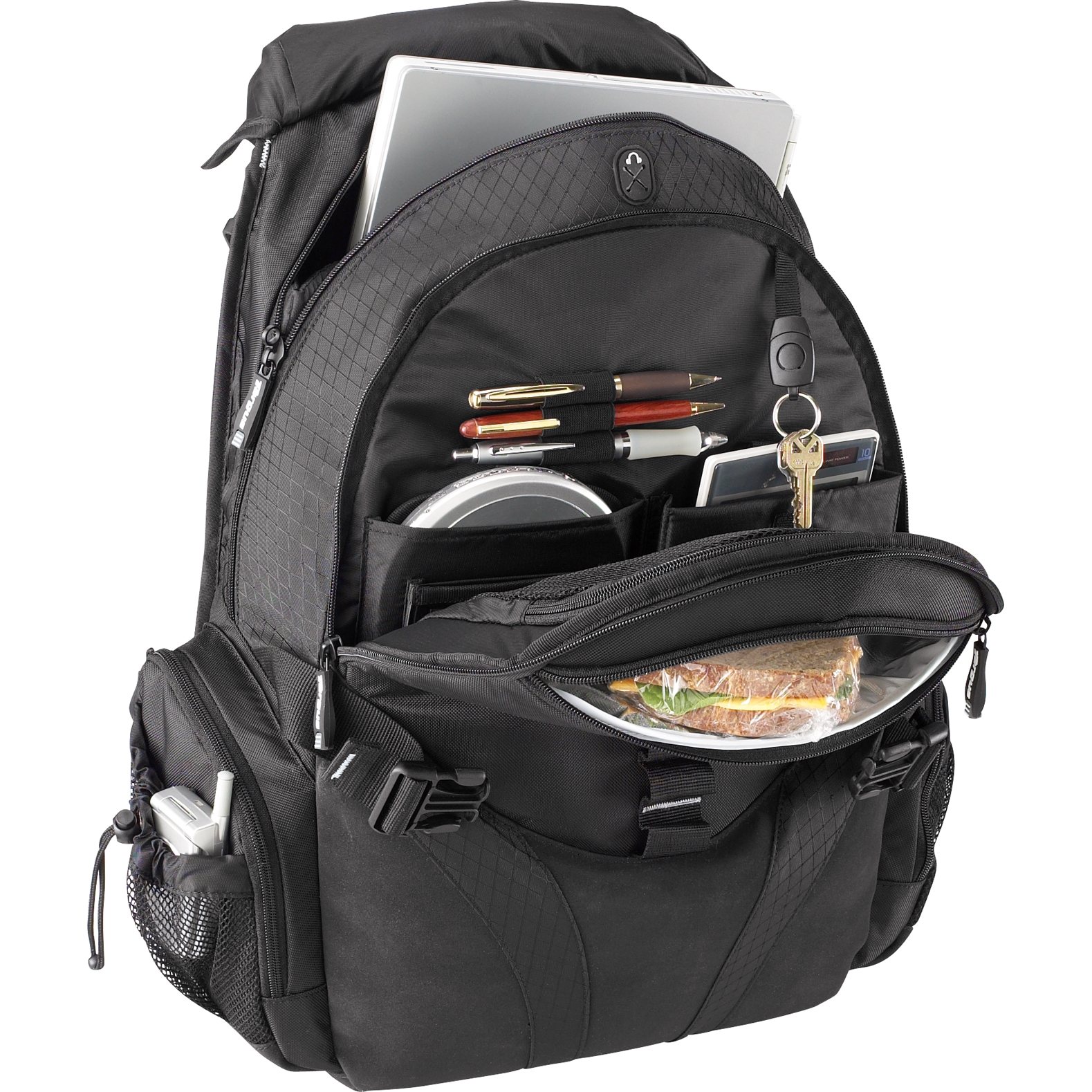 Voyager Laptop Backpack (Black)