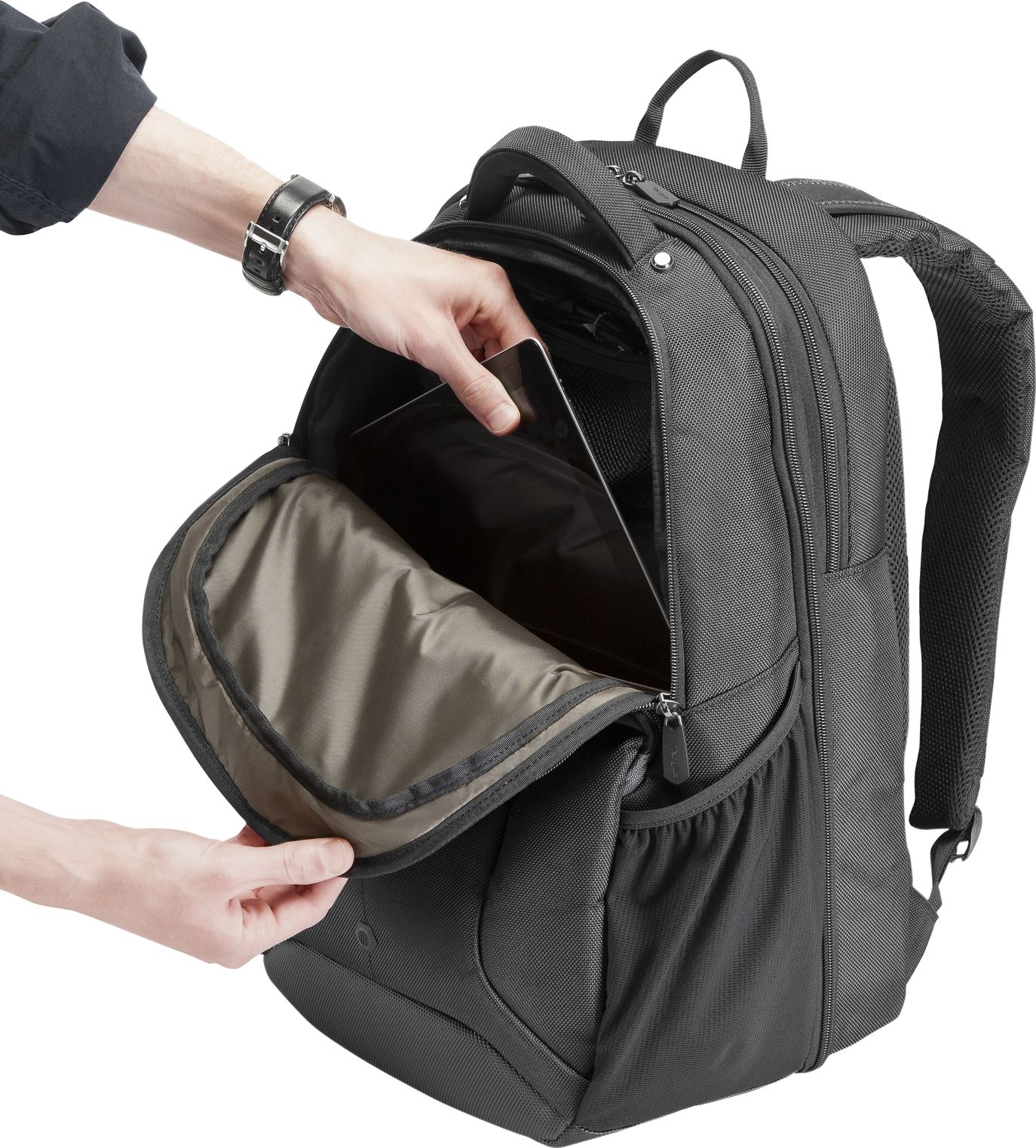 The Targus 16" Corporate Traveler CheckpointFriendly Backpack.