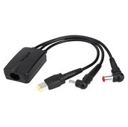 Picture of Targus 3-Way DC Charging Hydra Cable - Black