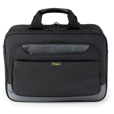 Picture of CityGear 15.6" Topload Laptop Case With Printer Section - Black