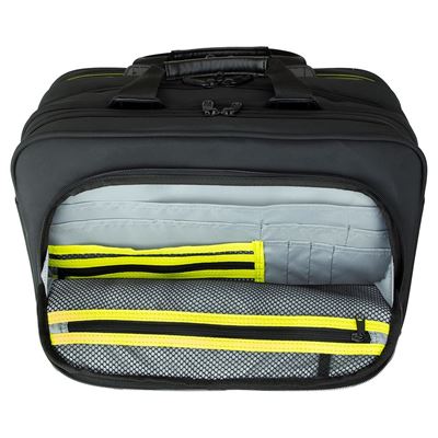 Picture of CityGear 15.6" Topload Laptop Case With Printer Section - Black