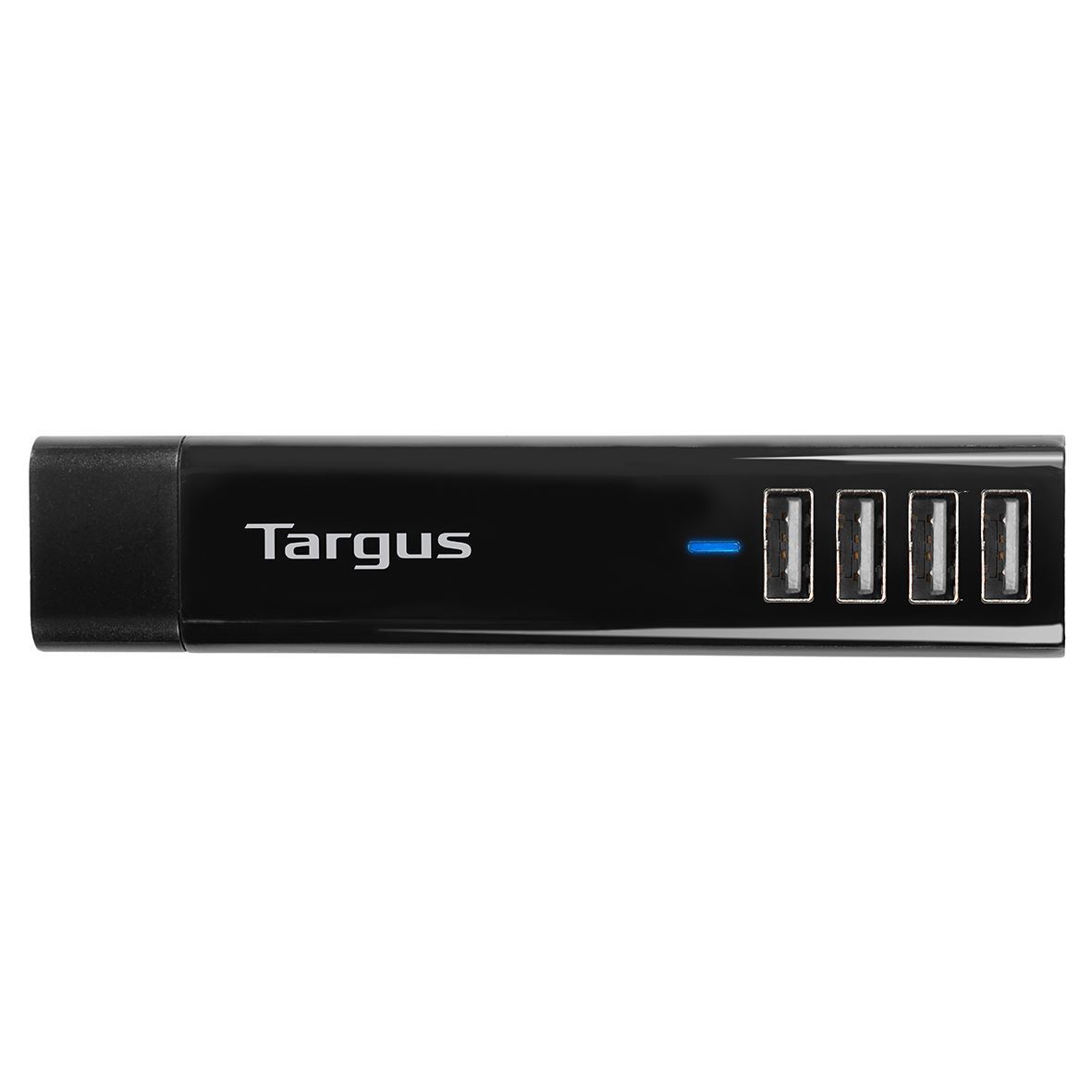 4-Way USB Fast Charger - Black