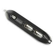 Picture of Universal 4.8A USB Car Charger For Tablets and Phones - Black