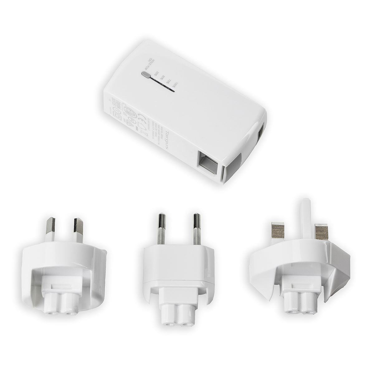 2in1 USB Wall Charger & Power Bank White
