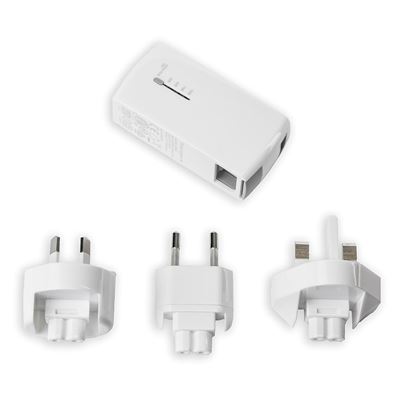 Picture of 2-in-1 USB Wall Charger & Power Bank - White