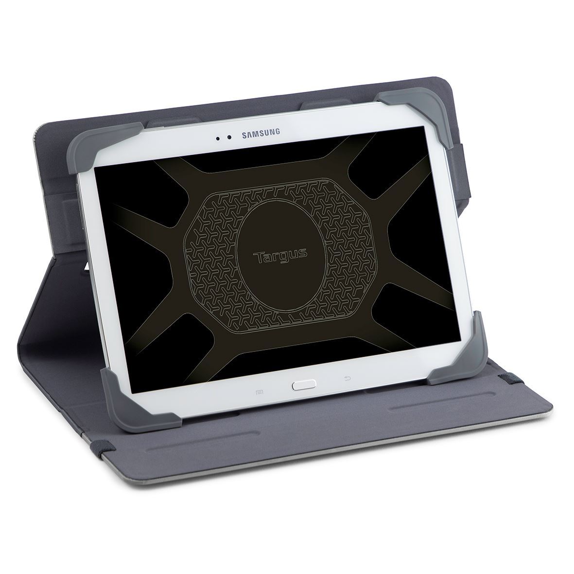 Fit N' Grip 910 inch Rotating Universal Tablet Case Grey