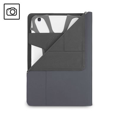 Picture of Fit N' Grip 7-8 inch Rotating Universal Tablet Case - Grey