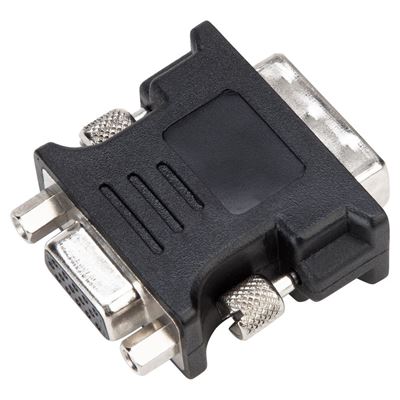 Picture of DVI-I Male to VGA Female Adapter - Black