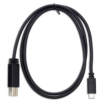 Picture of USB-C To USB-B 3.1 Gen2 10Gbps (1m Cable 3A) - Black