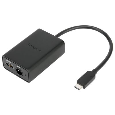 Picture of Multiplexer Dongle, Combines Targus ACP71 / ACP77 power + data to single USB-C output - Black