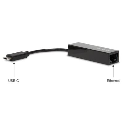 Picture of USB-C to Gigabit Ethernet Adapter - Black
