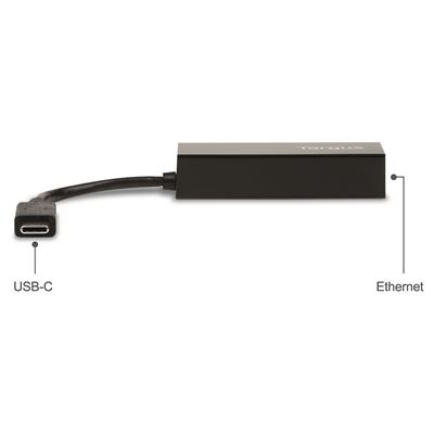 Picture of USB-C to Gigabit Ethernet Adapter - Black