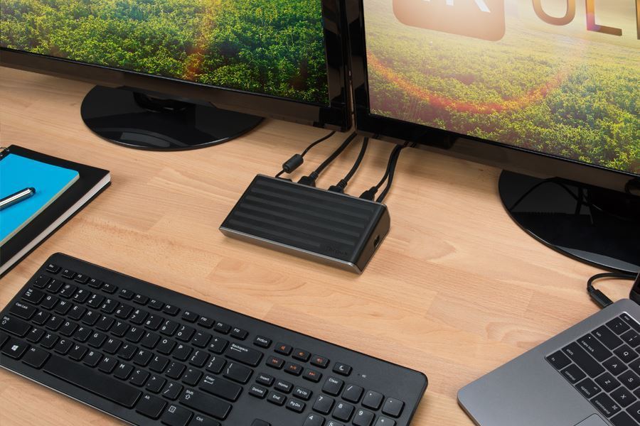 DisplayLink® and Targus® Announce World's First Dual UHD 4K2K 60Hz USB